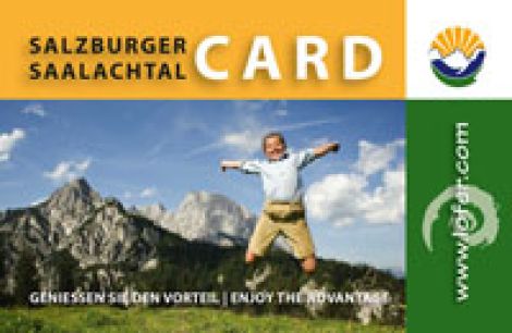 Ansicht der Salzburger Saalachtal Vorteilscard